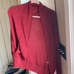Red sweater